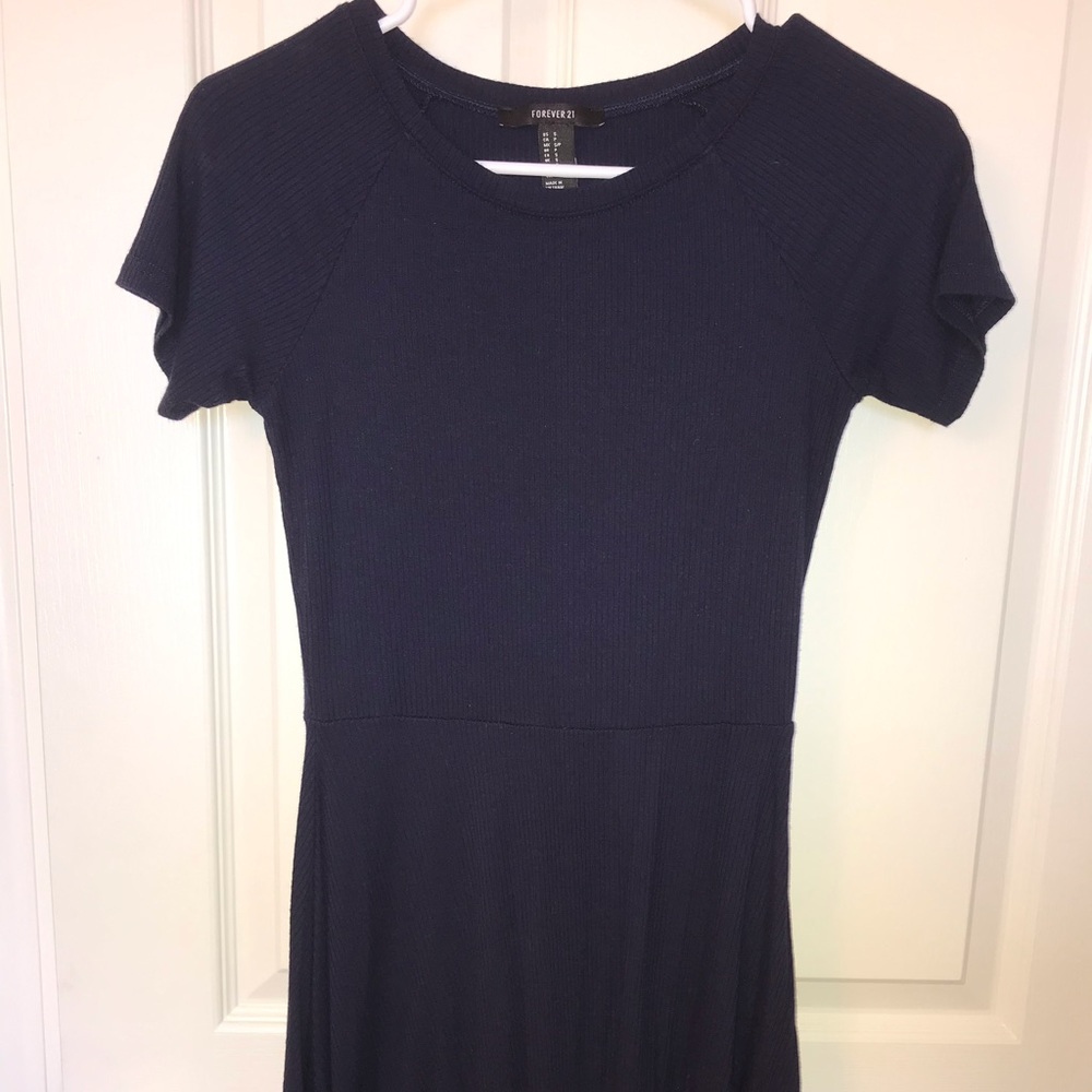 NWOT Navy blue forever 21 mini dress